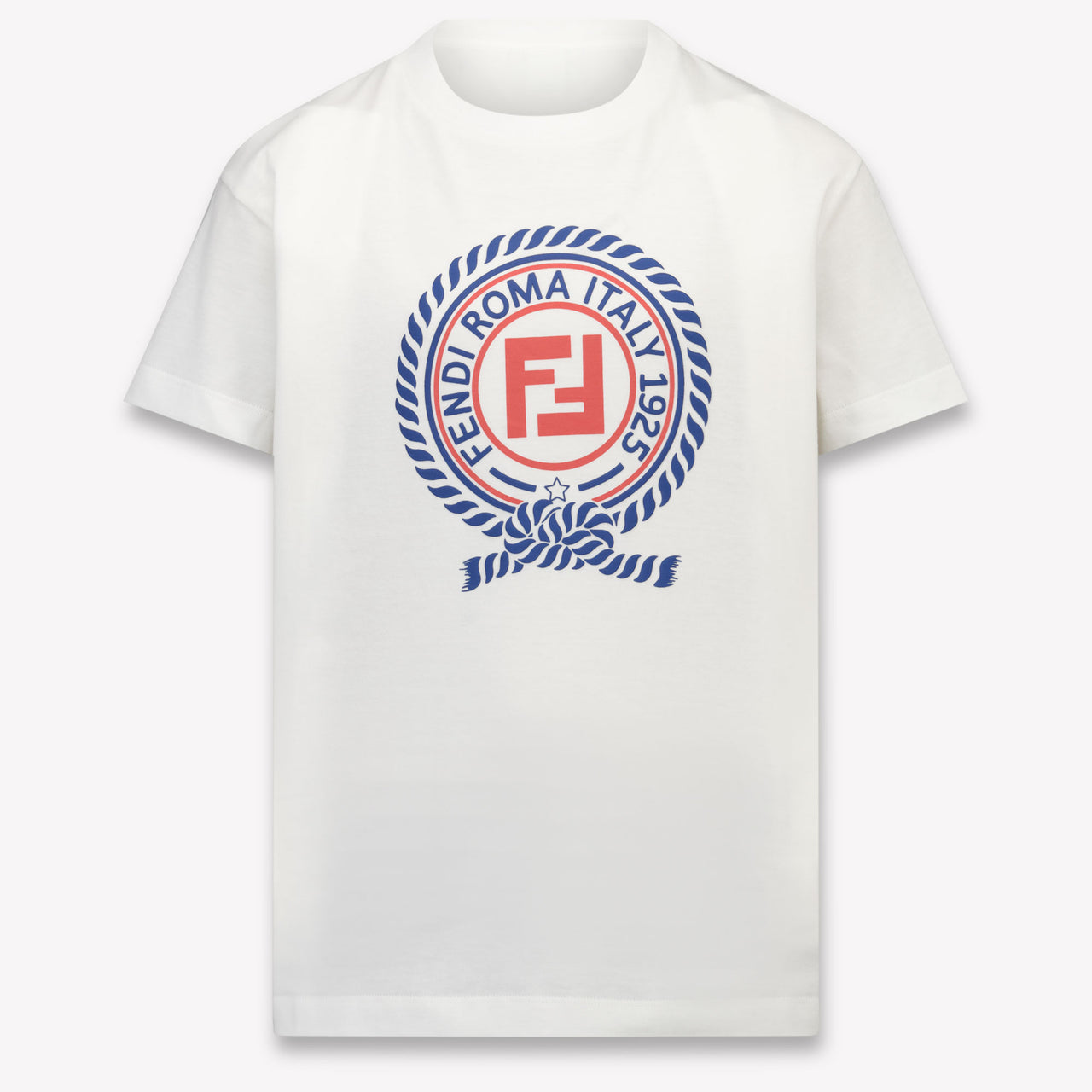 Fendi Kids Boys T-Shirt In White