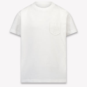 Fendi Kinder Meisjes T-Shirt In Wit