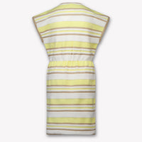Fendi Kids Girls Dress In Yellow