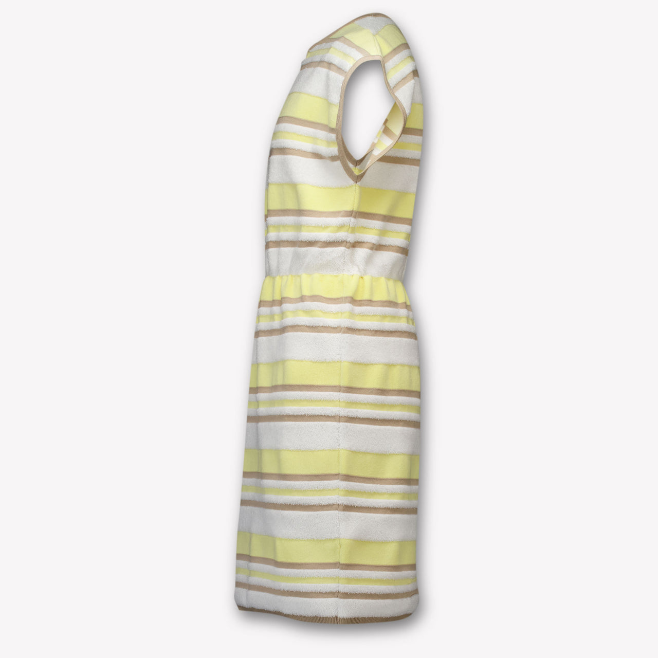 Fendi Kids Girls Dress In Yellow
