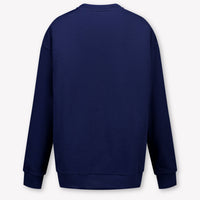 Fendi Kids Boys Sweater In Navy