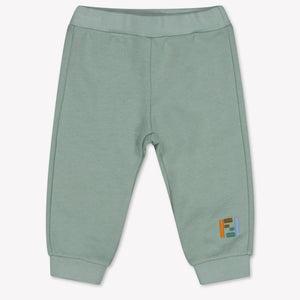 Fendi Baby Boys Pants In Green