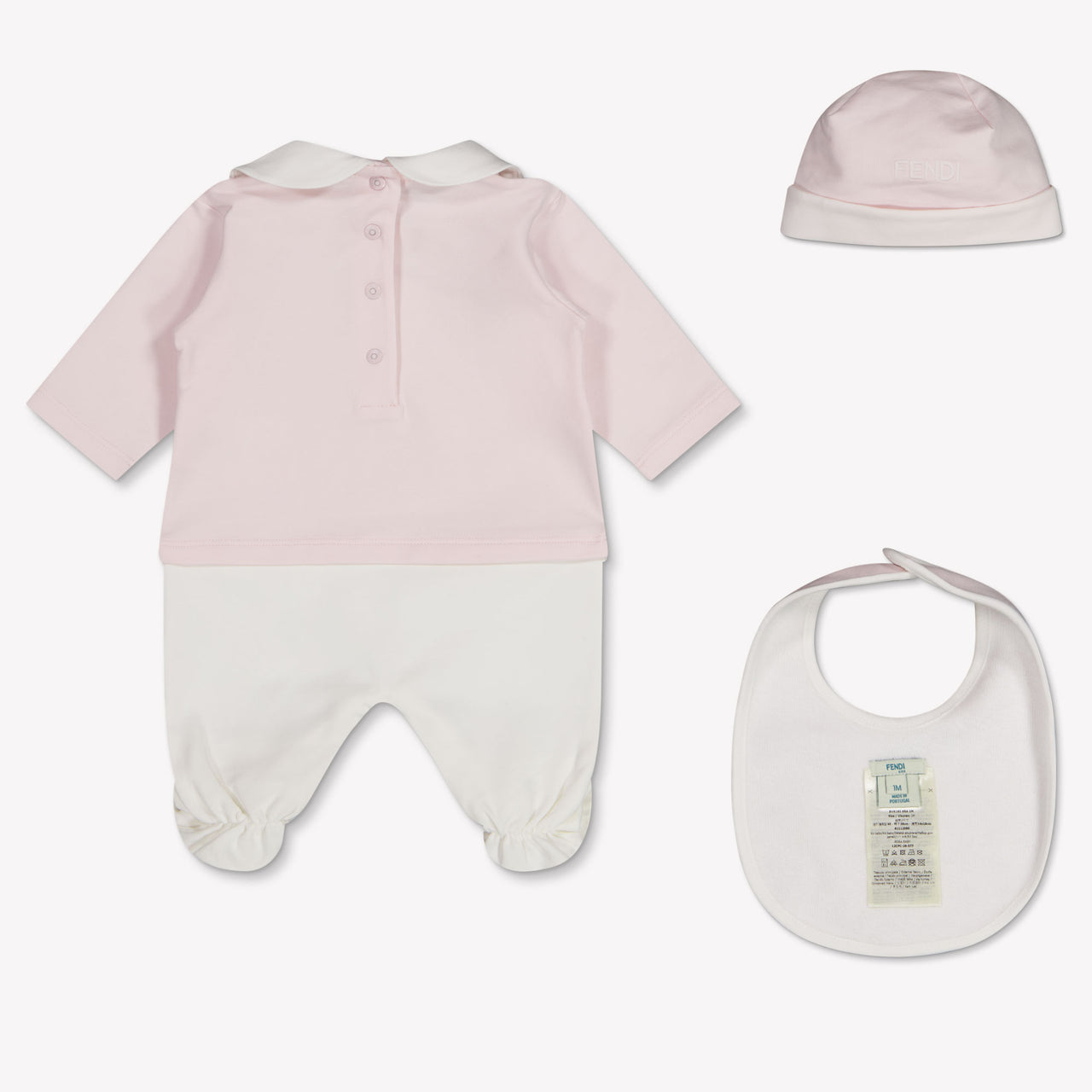 Fendi Baby Unisex Boxpakje In Licht Roze
