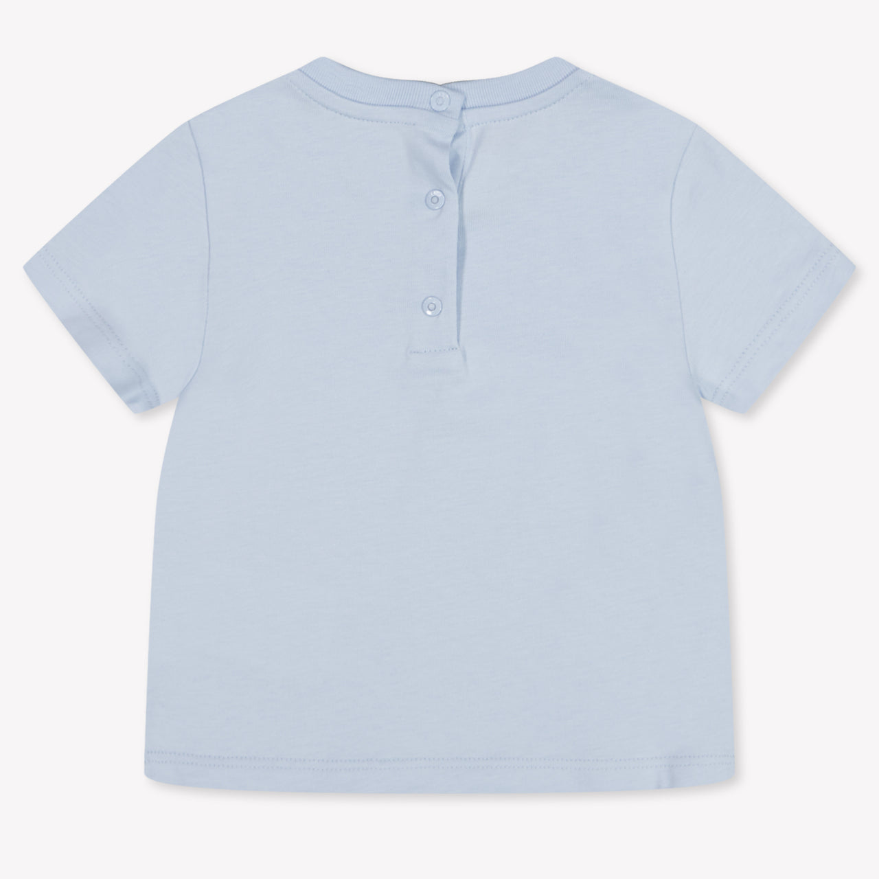 Fendi Baby Unisex T-Shirt In Licht Blauw