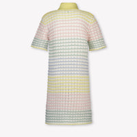 Fendi Kinder Meisjes Jurk In Licht Roze