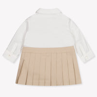 Fendi Baby Jongens Jurk In Beige