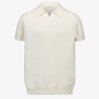 Antony Morato Kids Boys Polo In OffWhite