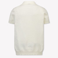 Antony Morato Kids Boys Polo In OffWhite