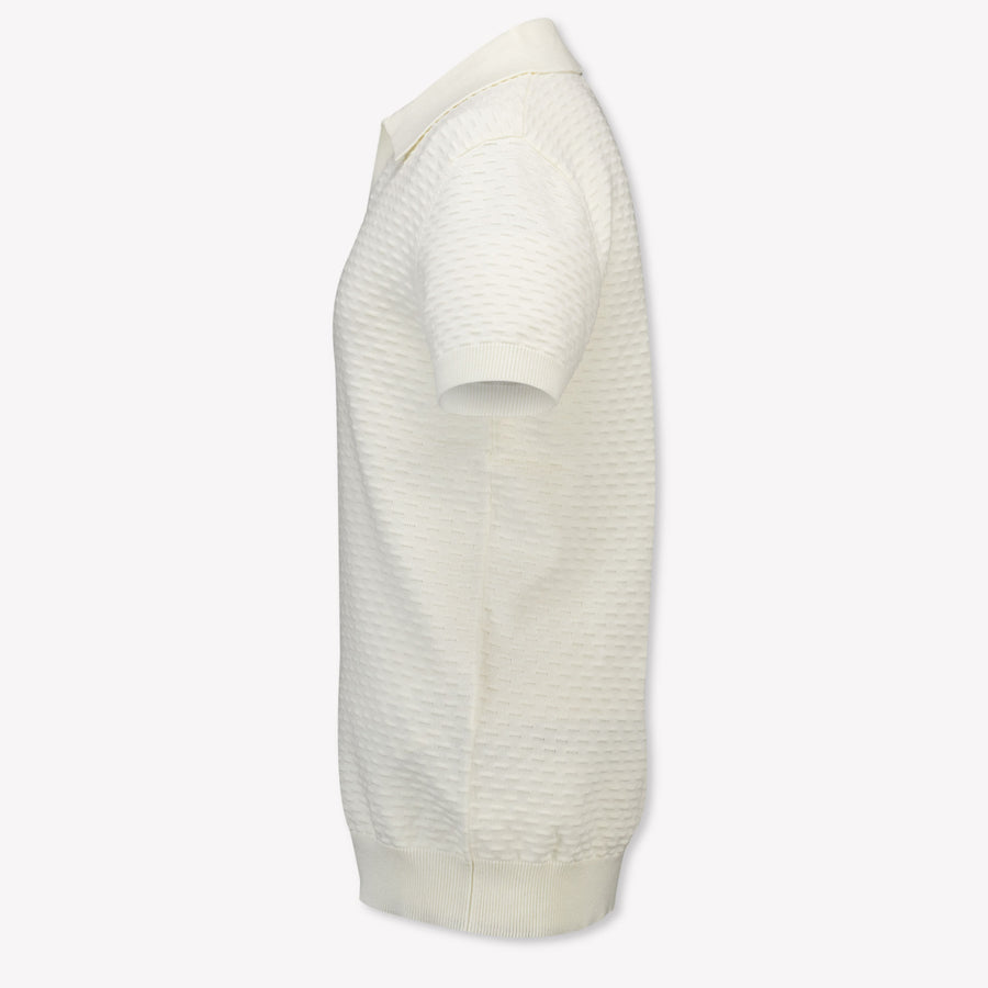 Antony Morato Kids Boys Polo In OffWhite