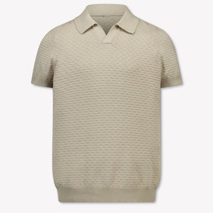 Antony Morato Kids Boys Polo In Beige