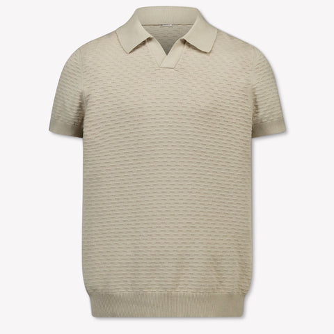 Antony Morato Kids Boys Polo In Beige
