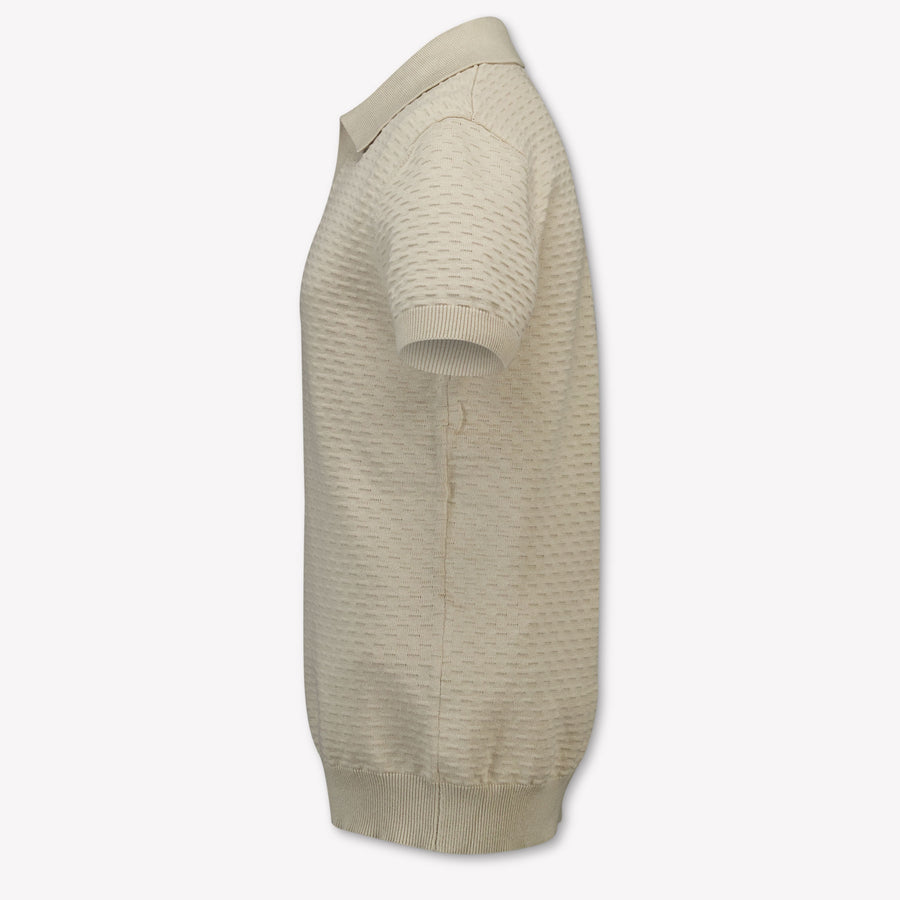 Antony Morato Kids Boys Polo In Beige