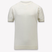 Antony Morato Kids Boys T-Shirt In OffWhite