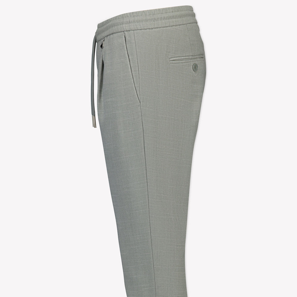 Antony Morato Kids Boys Pants In Olive Green