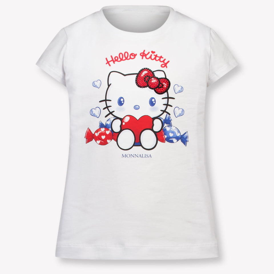 MonnaLisa Kids Girls T-Shirt In White
