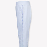 MonnaLisa Kids Girls Pants In Light Blue