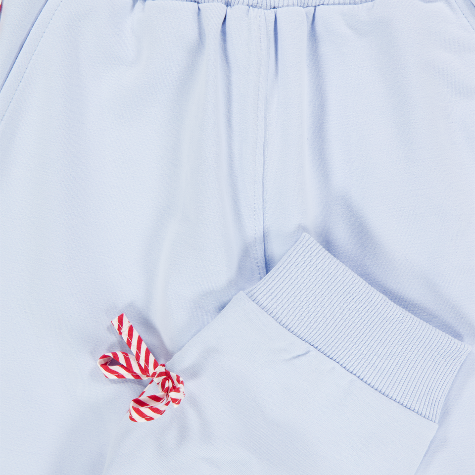 MonnaLisa Kinder Meisjes Broek In Licht Blauw