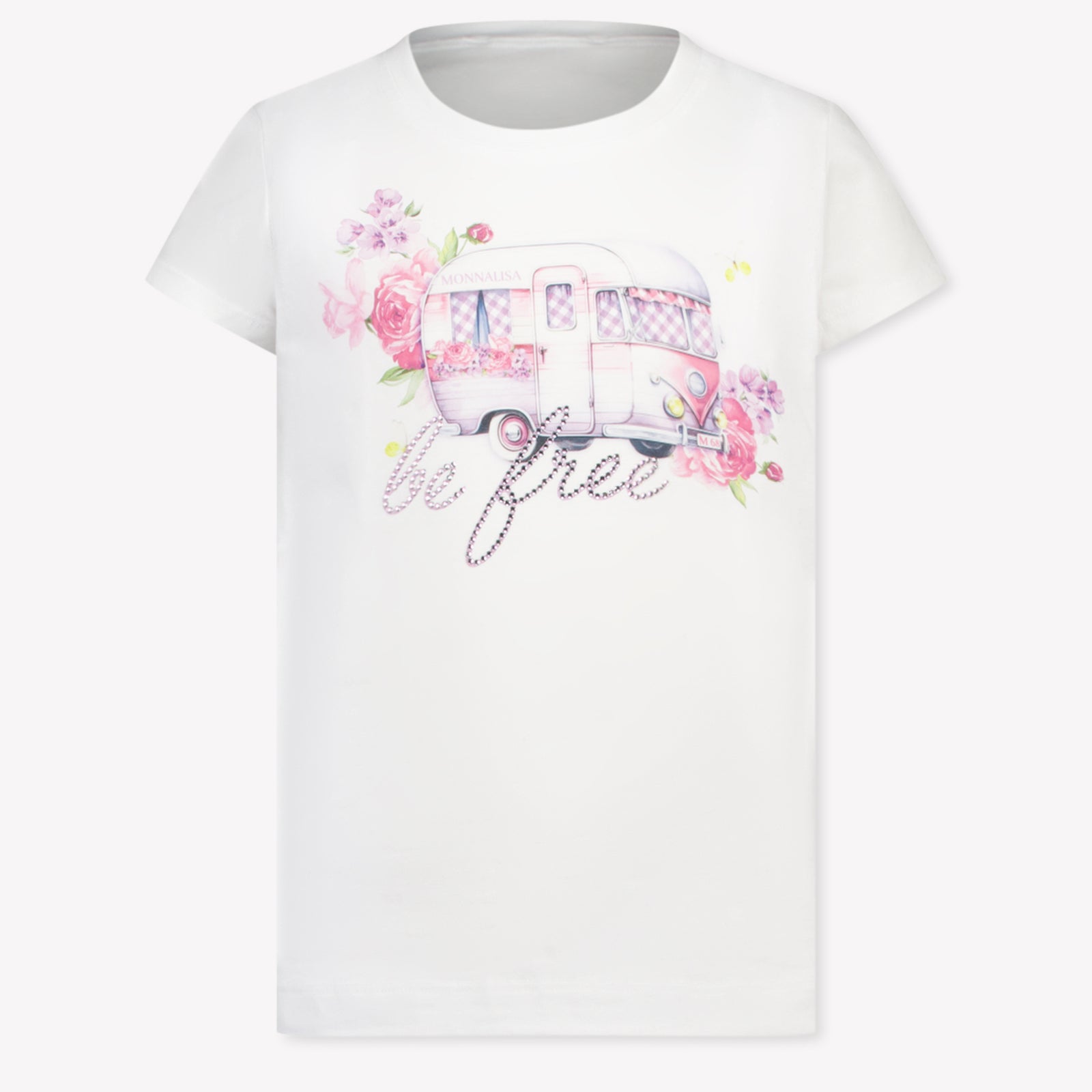 MonnaLisa Kids Girls T-Shirt In White