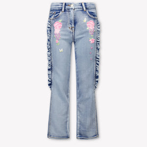 MonnaLisa Kids Girls Jeans In Blue
