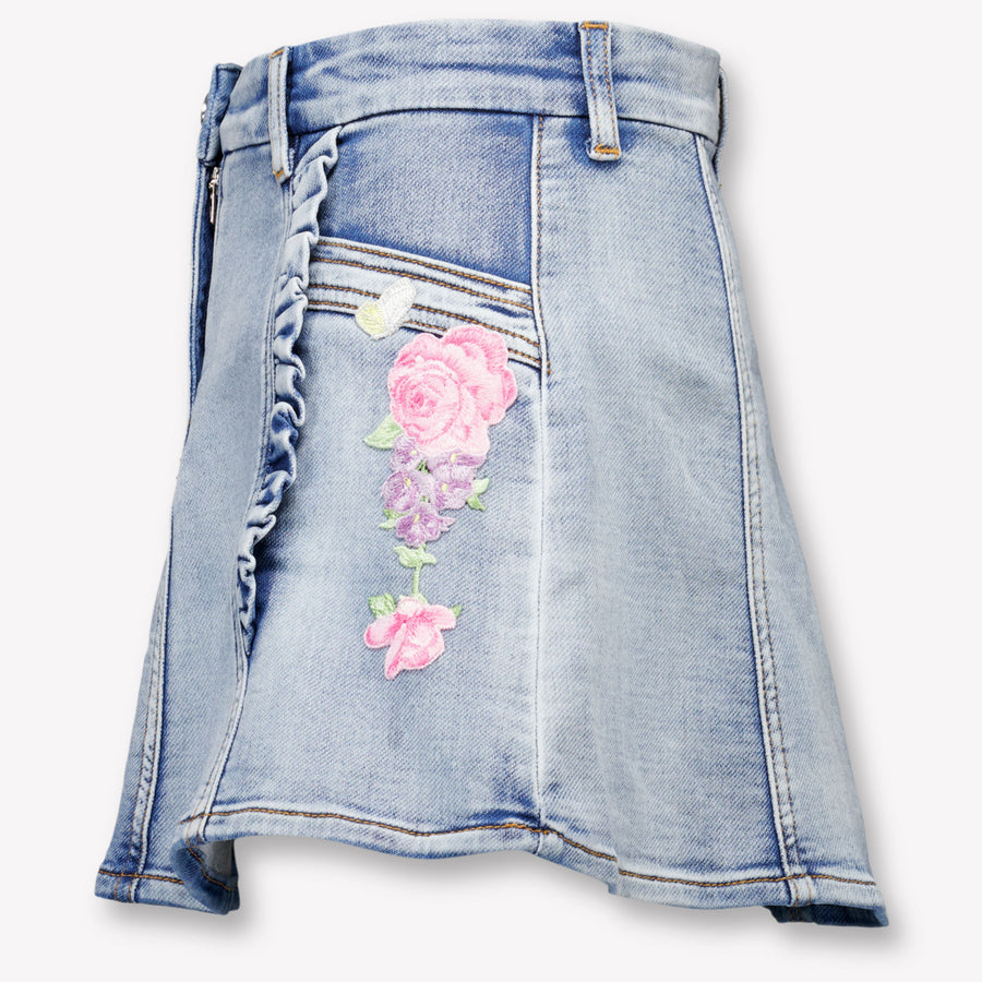 MonnaLisa Kids Girls Skirt In Jeans