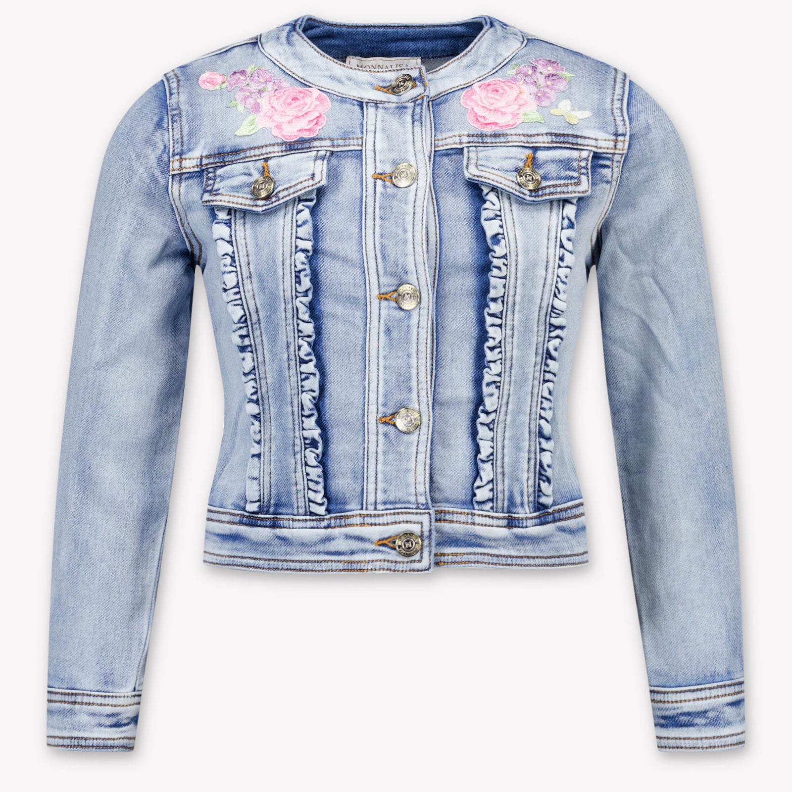 MonnaLisa Kids Girls Jackets In Blue