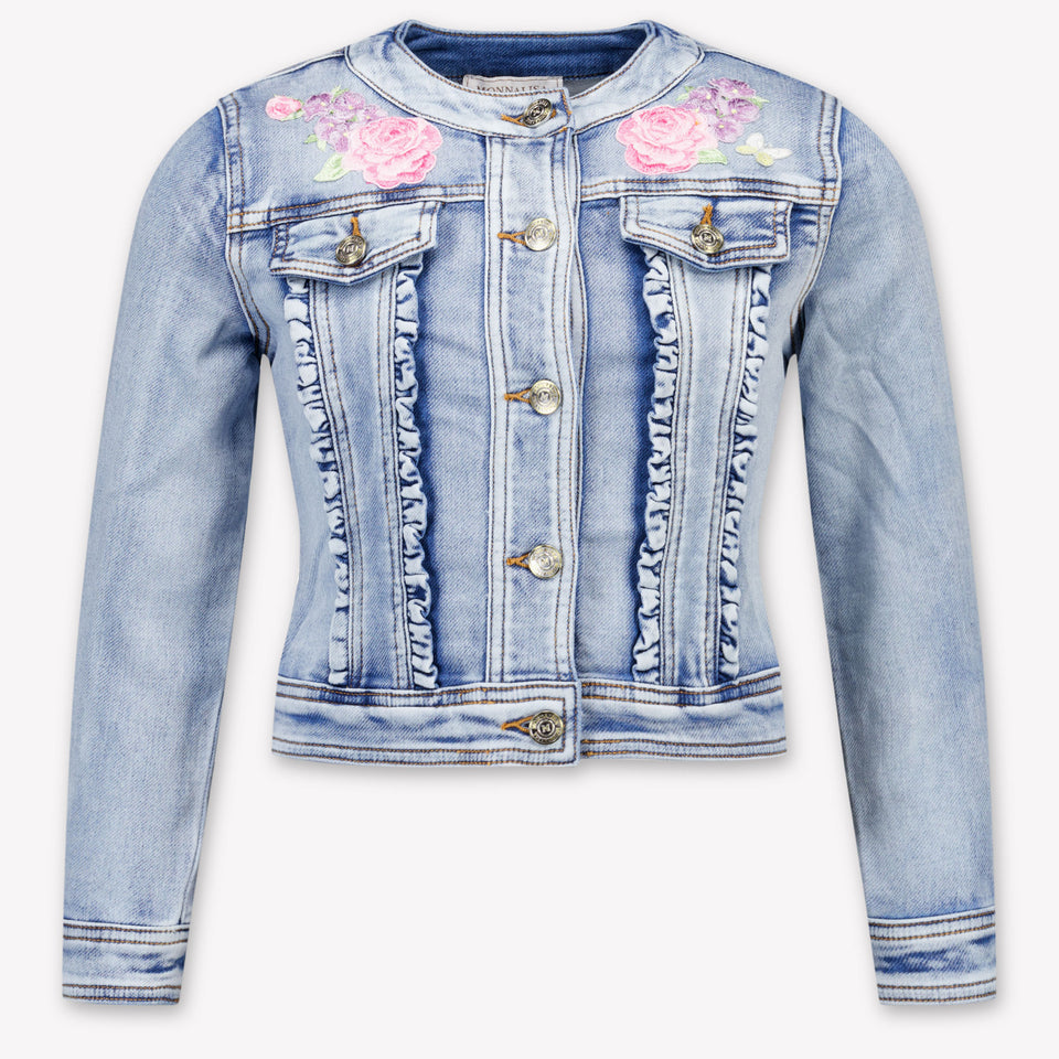 MonnaLisa Kids Girls Jackets In Blue