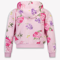MonnaLisa Kids Girls Cardigan In Light Pink