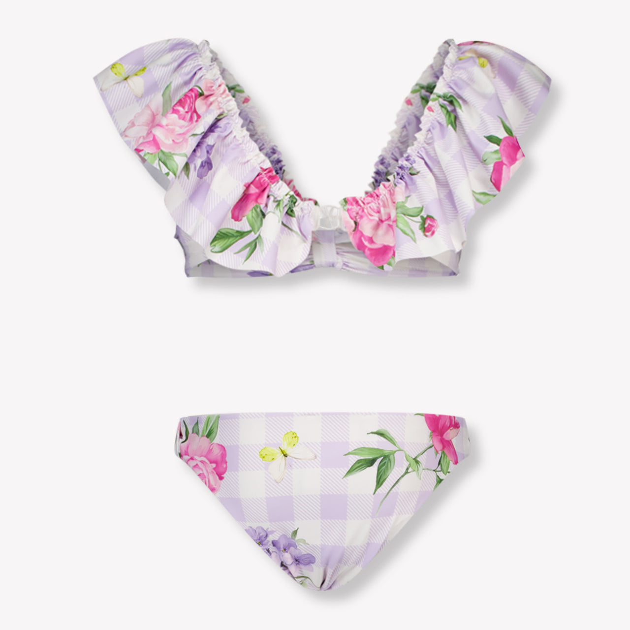 MonnaLisa Kinder Meisjes Zwemkleding In Lila