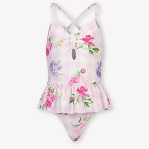 MonnaLisa Kids Girls Swimwear In Pink