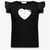 MonnaLisa Kids Girls T-Shirt In Black