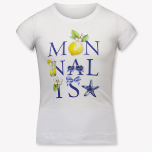 MonnaLisa Kids Girls T-Shirt In White