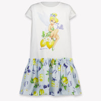 MonnaLisa Kids Girls Dress In White