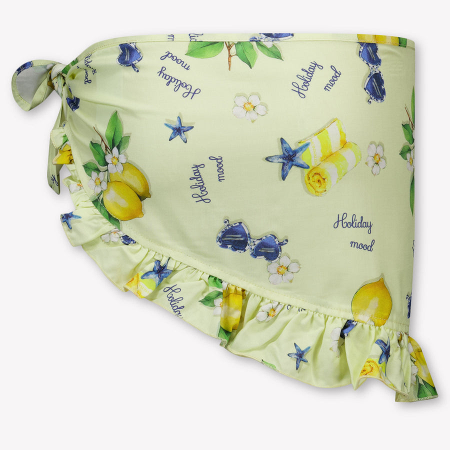 MonnaLisa Kids Girls Swimwear In Yellow