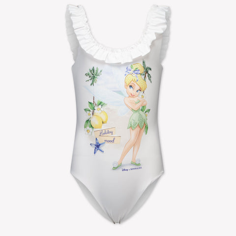 MonnaLisa Kids Girls Swimwear In White