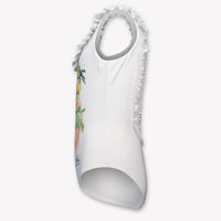 MonnaLisa Kinder Meisjes Zwemkleding In Wit