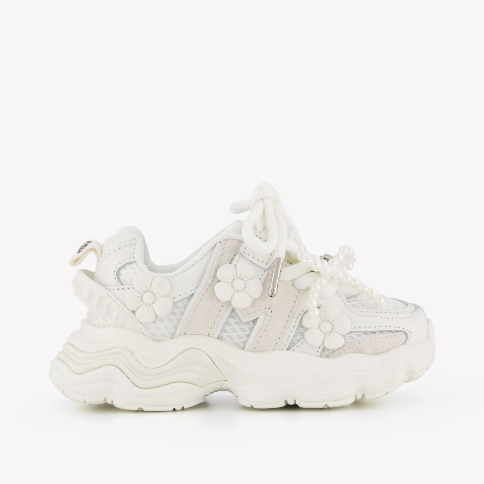 MonnaLisa Meisjes Sneakers In Wit
