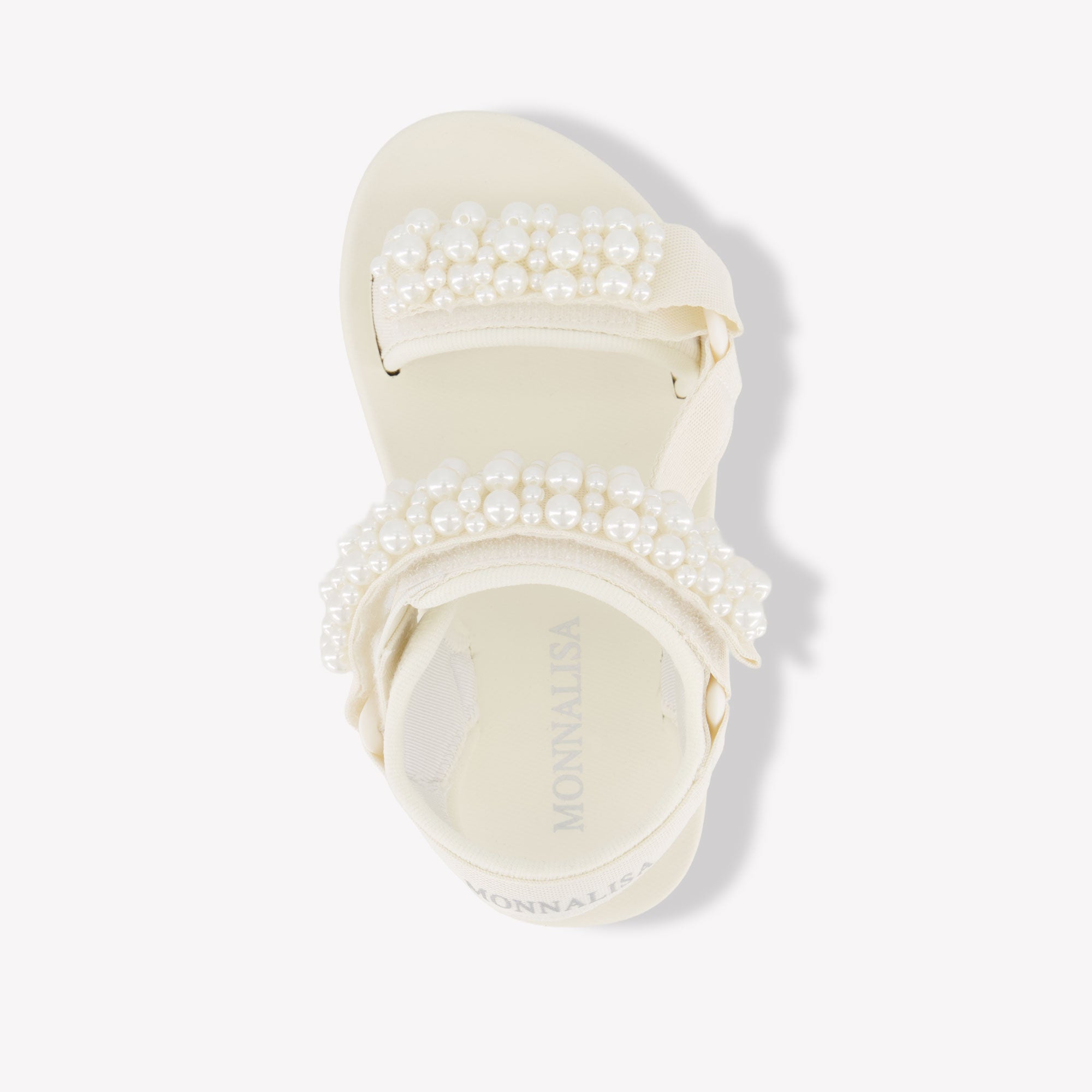MonnaLisa Girls Sandals In White