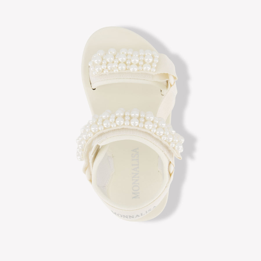 MonnaLisa Meisjes Sandalen In Wit