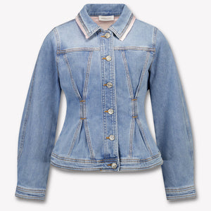 MonnaLisa Kinder Meisjes Spijkerjassen In Blauw