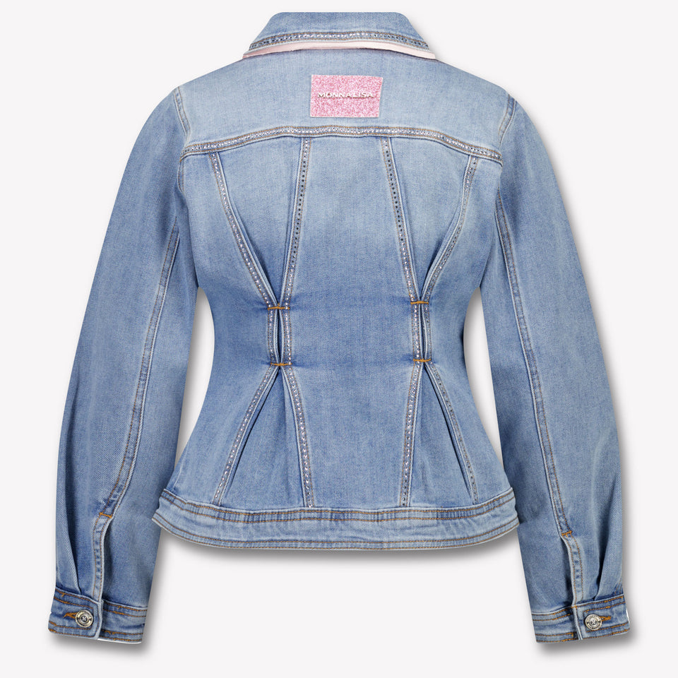 MonnaLisa Kids Girls Jackets In Blue