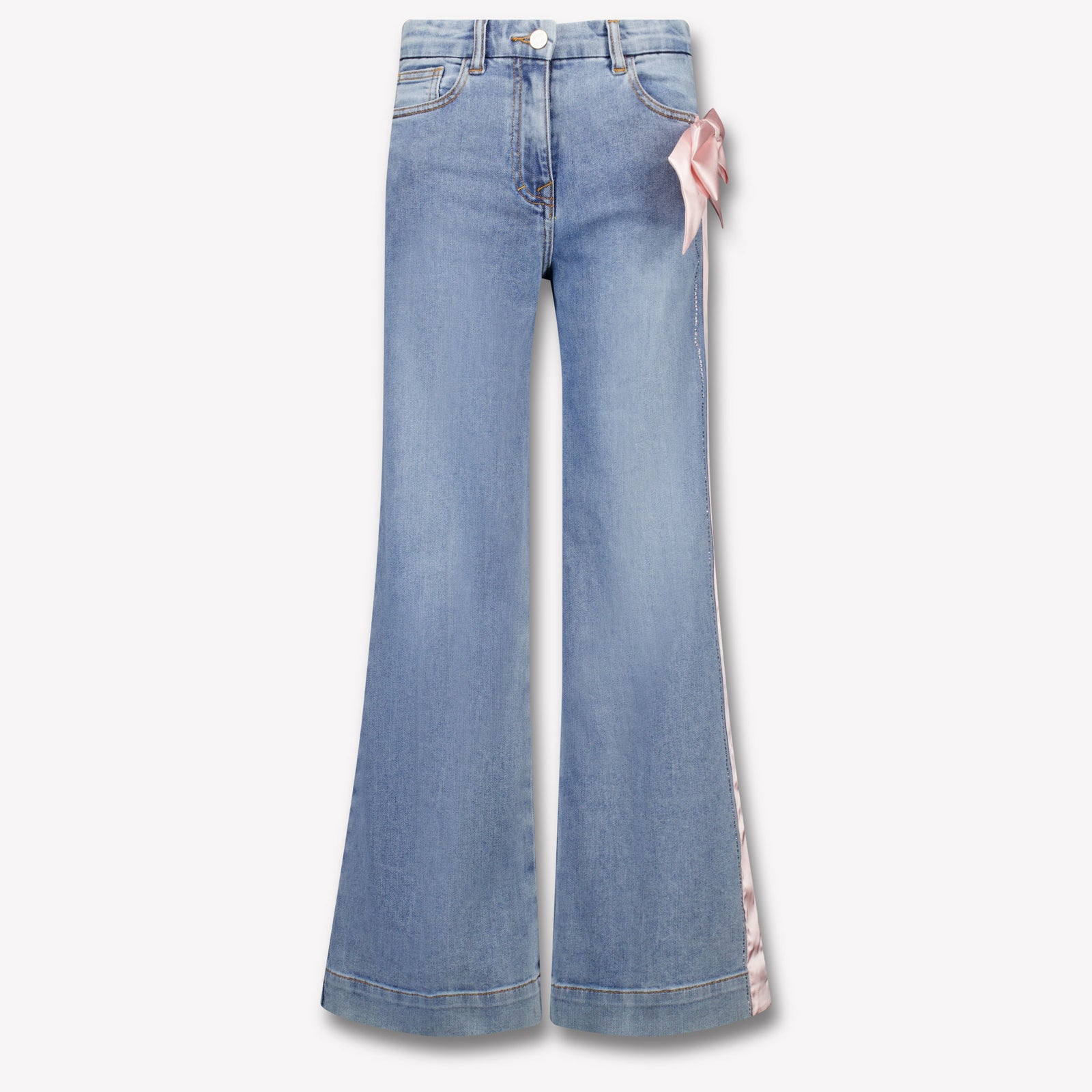 MonnaLisa Kids Girls Jeans In Blue