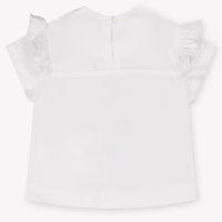 MonnaLisa Baby Girls T-Shirt In White
