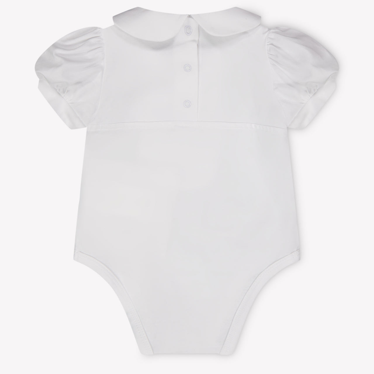 MonnaLisa Baby Girls Romper In White