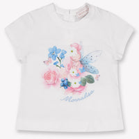 MonnaLisa Baby Girls T-Shirt In White