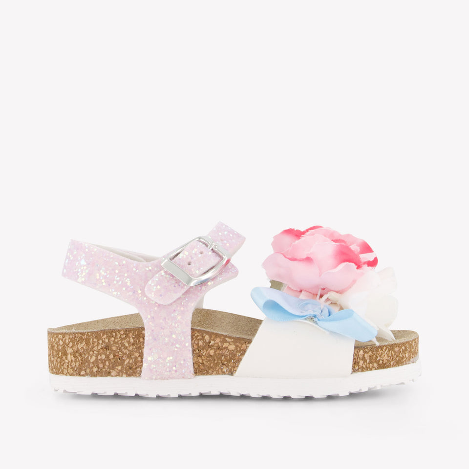 MonnaLisa Girls Sandals In Pink