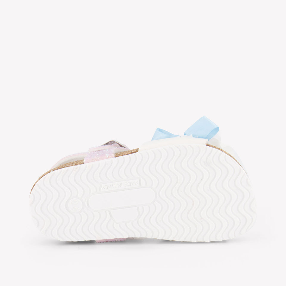 MonnaLisa Girls Sandals In Pink