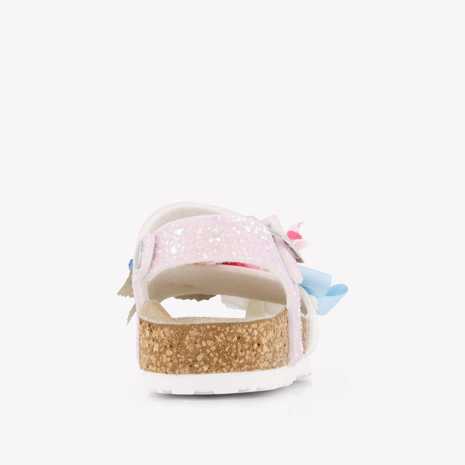 MonnaLisa Girls Sandals In Pink