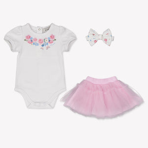 MonnaLisa Baby Girls Playsuit In Light Pink