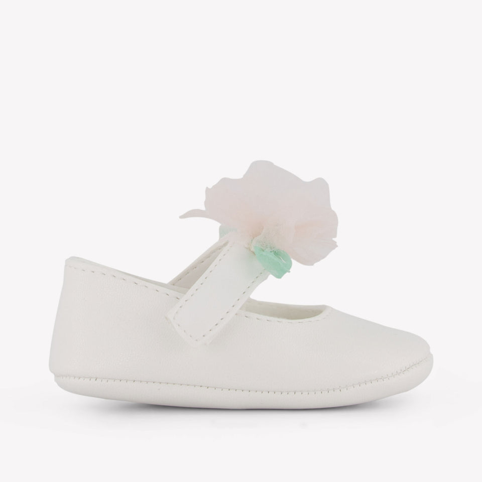 MonnaLisa Baby Meisjes Schoenen In Wit