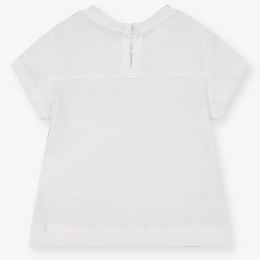 MonnaLisa Baby Girls T-Shirt In White